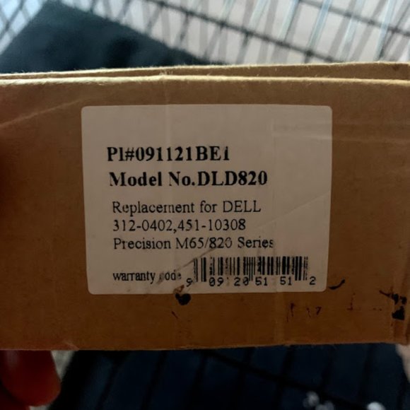 Dell Laptop Battery Li-ion 11.1 Volt 4400mAh